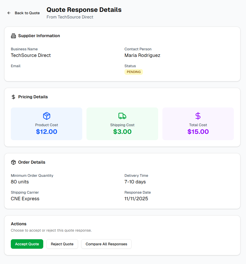 Compare and choose with confidence.